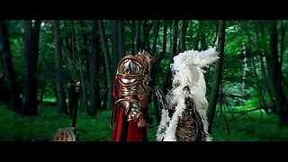 Gametusy fantasy series porn parody trailer - Fallen Angel and Palasin costume fuck