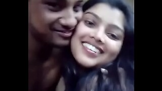 Indian Desi Girlfriend enjoy sex with her boyfriend in hotel.