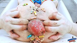 INSANE PROLAPSE Scene HOT MILF DOING NEW WEIRD STUFF