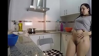 Onlyfans.com/pamelasanchez In the kitchen with jesus sanchezx